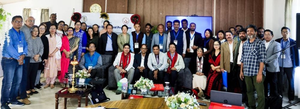 Officials and participants during the inaugural session of Faculty Development Programme held on November 7.
